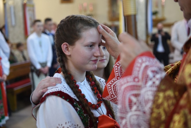 Bierzmowanie w Ochotnicy Górnej