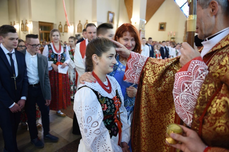 Bierzmowanie w Ochotnicy Górnej