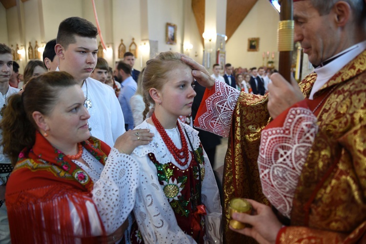 Bierzmowanie w Ochotnicy Górnej