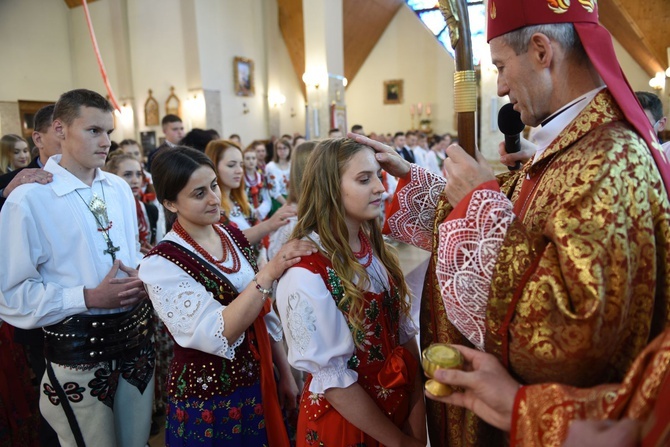 Bierzmowanie w Ochotnicy Górnej