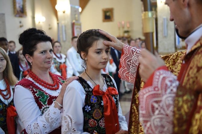 Bierzmowanie w Ochotnicy Górnej