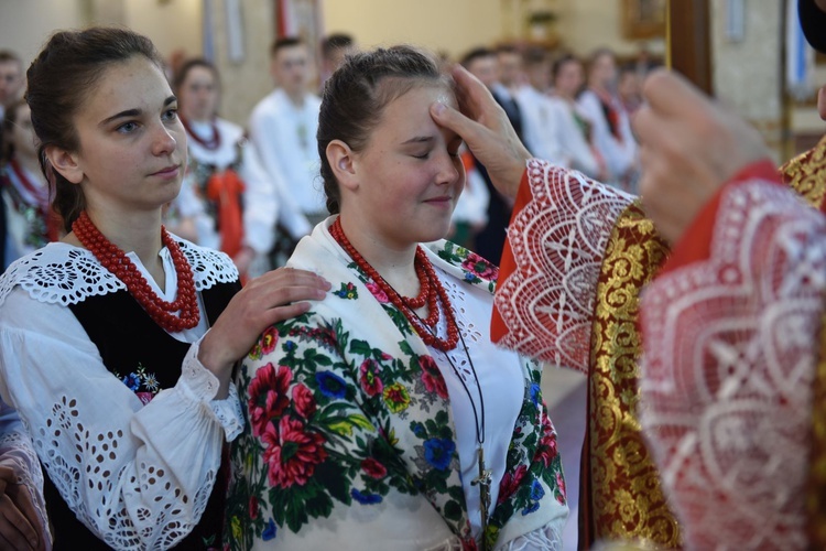 Bierzmowanie w Ochotnicy Górnej