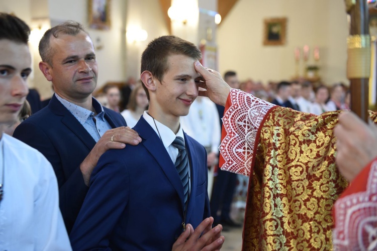 Bierzmowanie w Ochotnicy Górnej