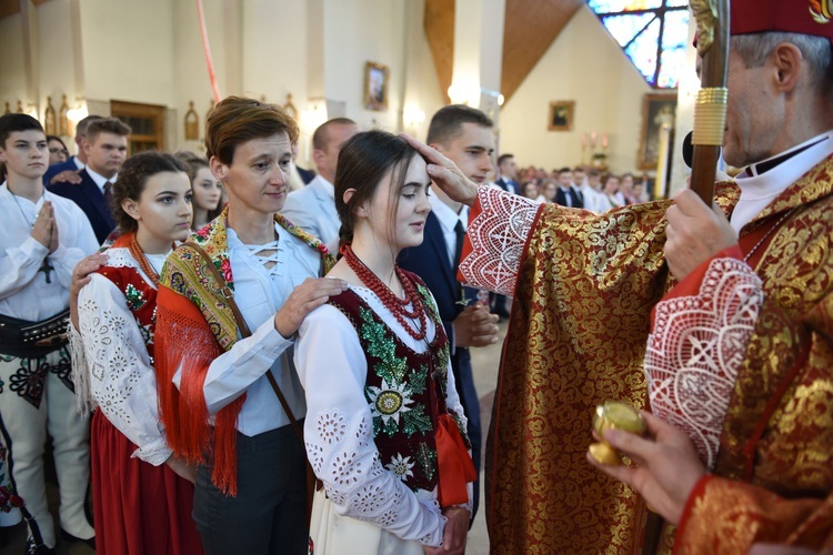 Bierzmowanie w Ochotnicy Górnej