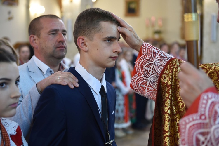 Bierzmowanie w Ochotnicy Górnej