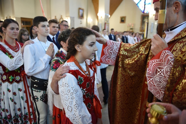 Bierzmowanie w Ochotnicy Górnej