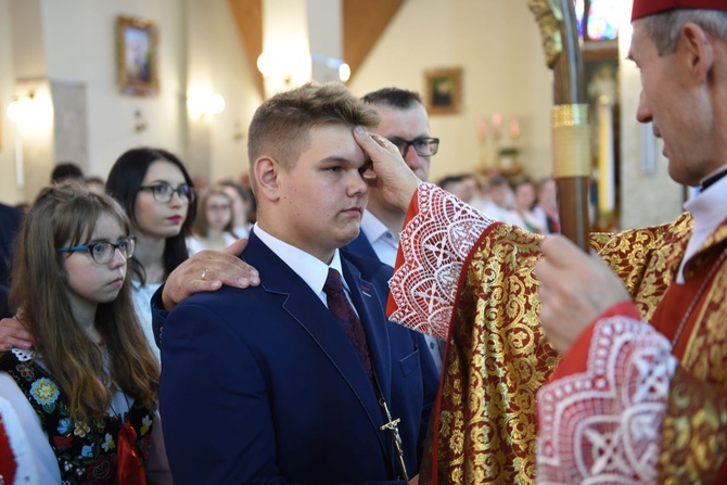 Bierzmowanie w Ochotnicy Górnej