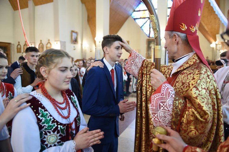 Bierzmowanie w Ochotnicy Górnej