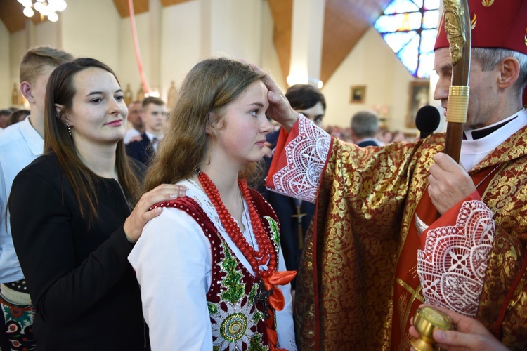 Bierzmowanie w Ochotnicy Górnej