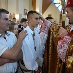 Bierzmowanie w Ochotnicy Górnej