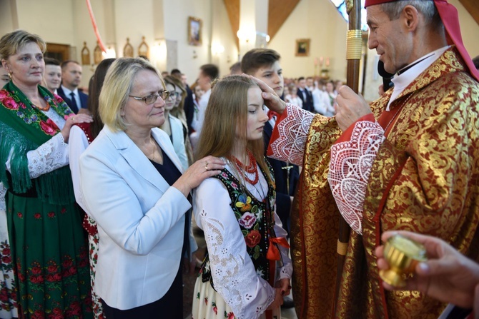 Bierzmowanie w Ochotnicy Górnej