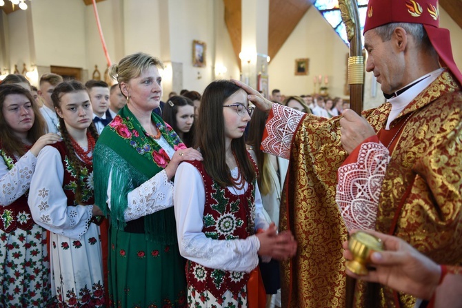 Bierzmowanie w Ochotnicy Górnej