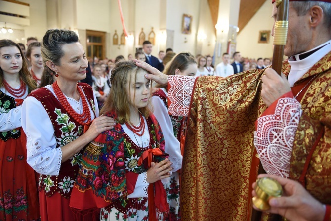 Bierzmowanie w Ochotnicy Górnej