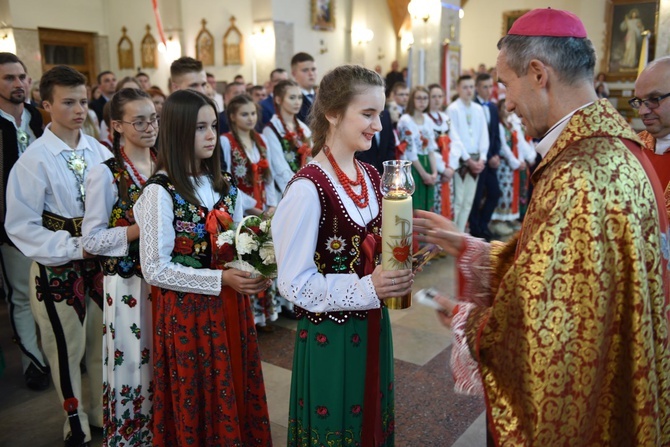 Bierzmowanie w Ochotnicy Górnej