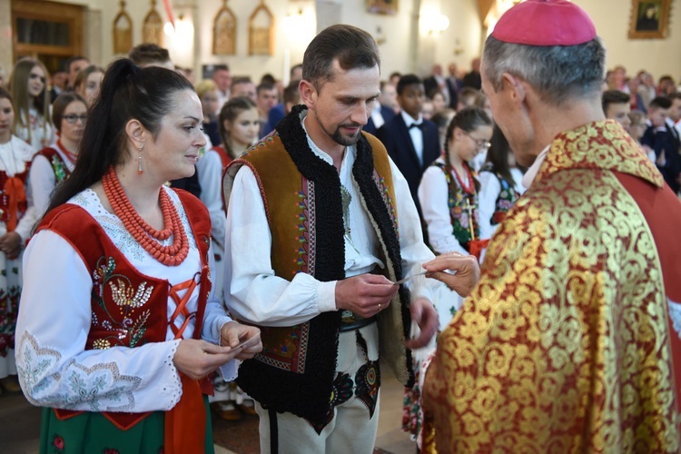 Bierzmowanie w Ochotnicy Górnej