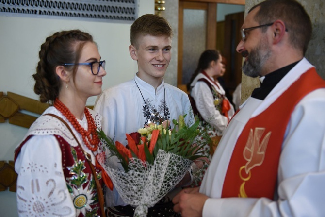 Bierzmowanie w Ochotnicy Górnej