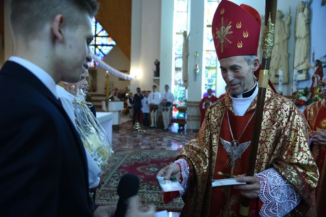 Bierzmowanie w Ochotnicy Górnej