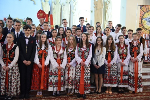 Bierzmowanie w Ochotnicy Górnej