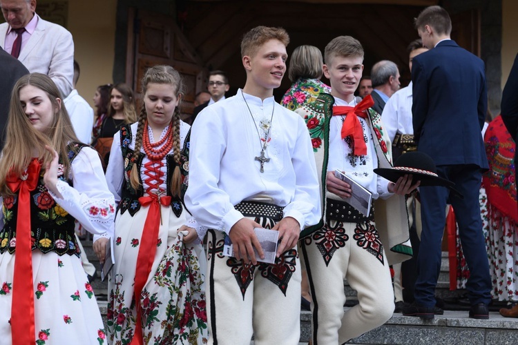 Bierzmowanie w Ochotnicy Górnej