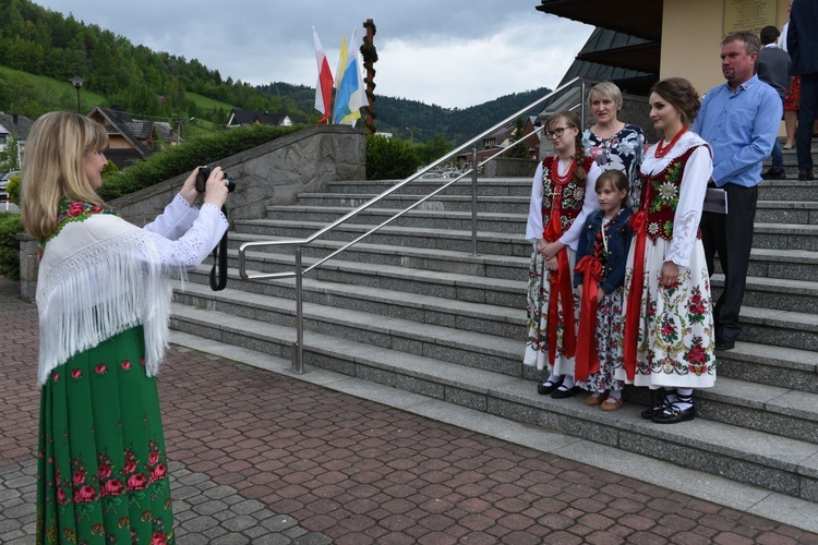 Bierzmowanie w Ochotnicy Górnej