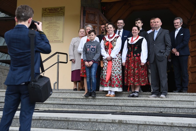 Bierzmowanie w Ochotnicy Górnej