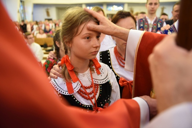 Bierzmowanie w Krościenku