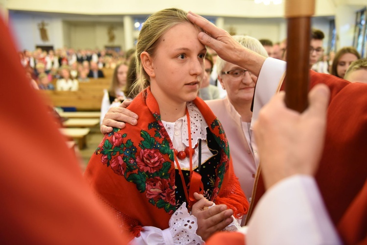 Bierzmowanie w Krościenku