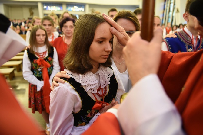 Bierzmowanie w Krościenku