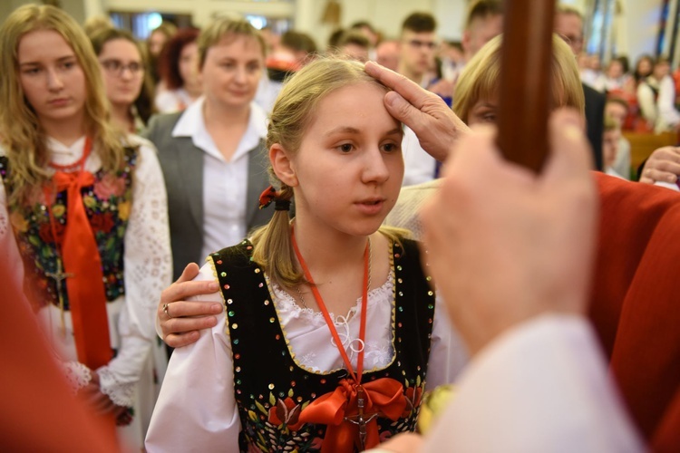 Bierzmowanie w Krościenku