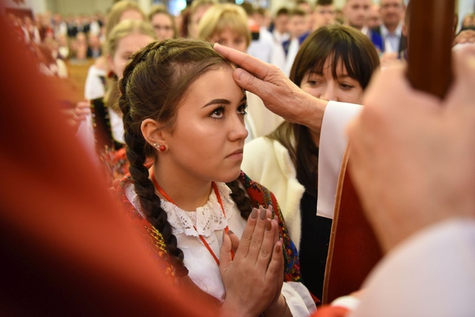 Bierzmowanie w Krościenku