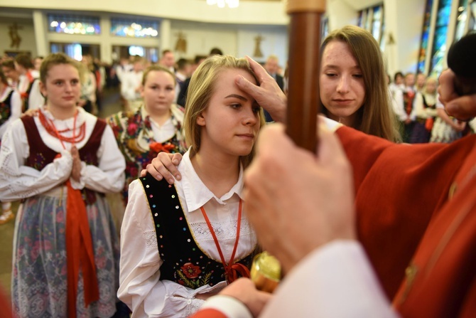 Bierzmowanie w Krościenku