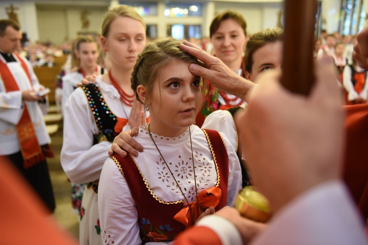 Bierzmowanie w Krościenku