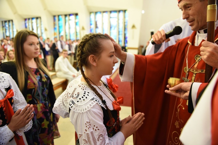 Bierzmowanie w Krościenku