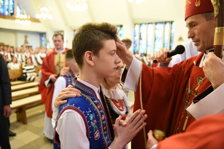 Bierzmowanie w Krościenku