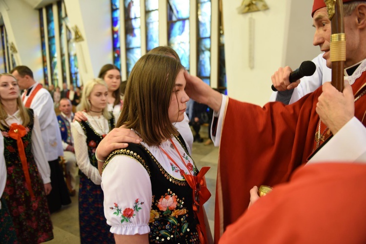 Bierzmowanie w Krościenku