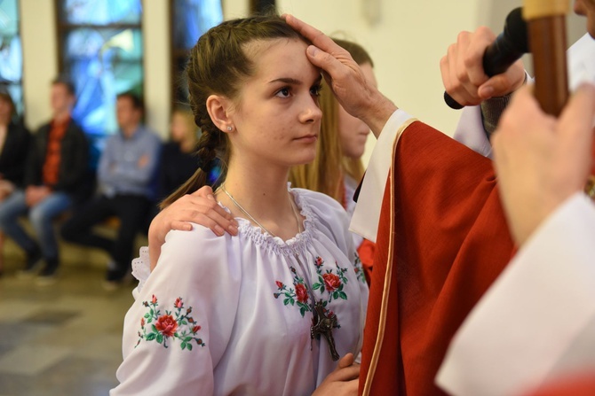 Bierzmowanie w Krościenku