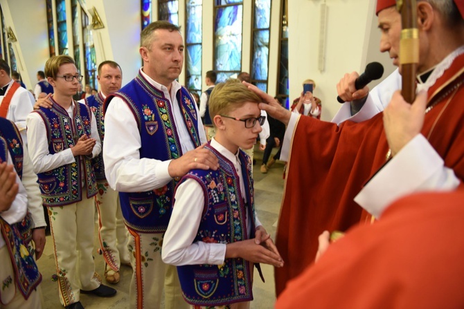 Bierzmowanie w Krościenku