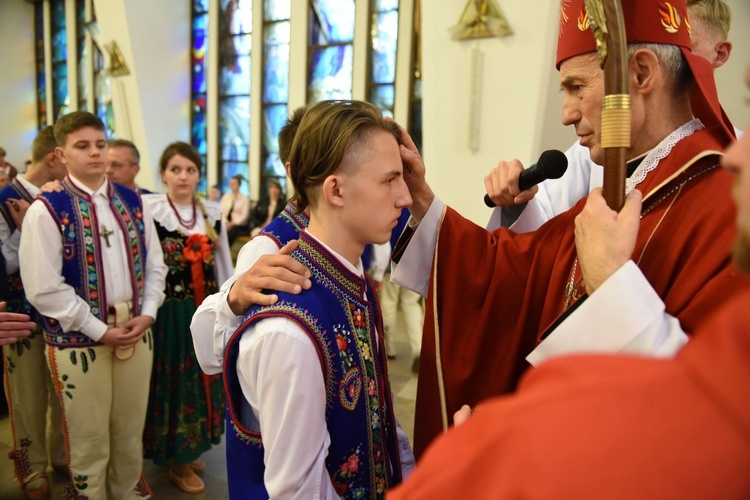 Bierzmowanie w Krościenku