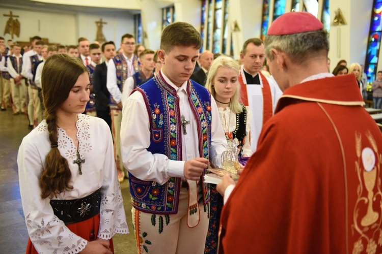 Bierzmowanie w Krościenku