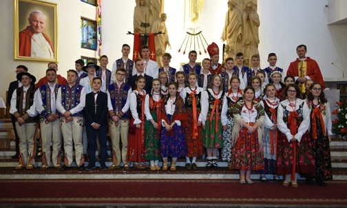 Bierzmowanie w Krościenku