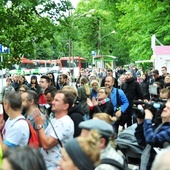 Protest przeciwko wycinaniu drzew w Lublinie i polityce urbanistycznej ratusza