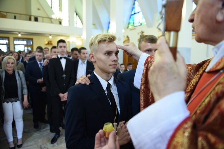 Bierzmowanie w Borkach