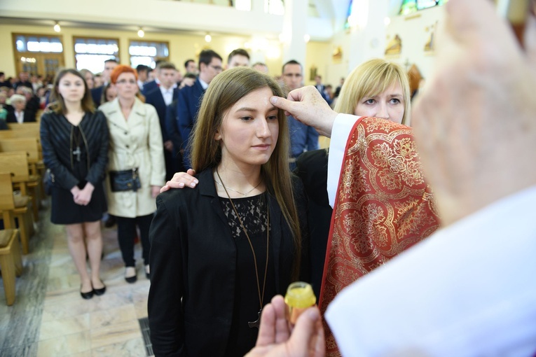 Bierzmowanie w Borkach