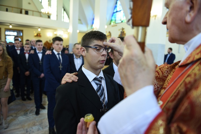 Bierzmowanie w Borkach