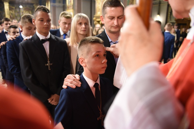 Bierzmowanie w Szczucinie