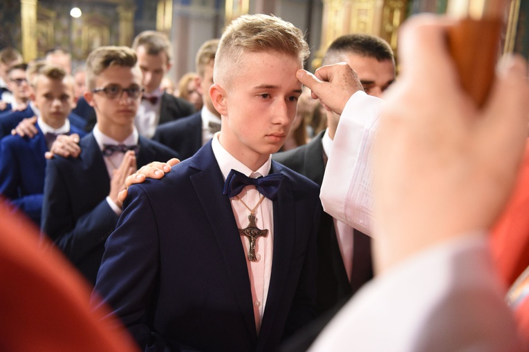 Bierzmowanie w Szczucinie