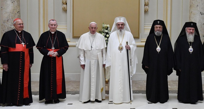 Papież do prawosławnych: Podążajmy drogą zainicjowaną przez Jana Pawła II