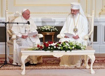Papież Franciszek i patriarcha Daniel