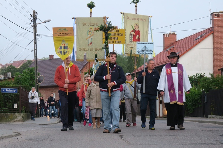 Pielgrzymka z Wielkiego Kacka do Wejherowa 2019