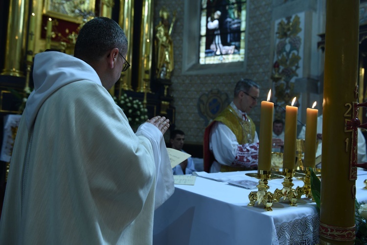 Święcenia kapłańskie w Szczyrzycu